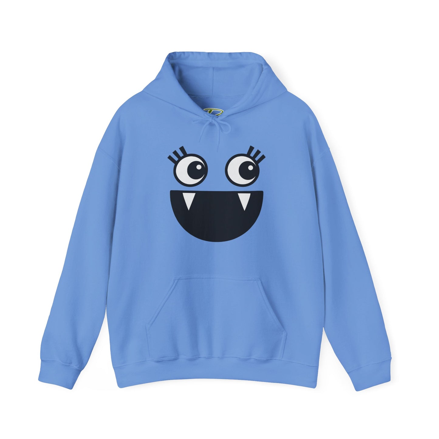 Cartoon Hoodie - Funny Monster Face Hoodie for Women