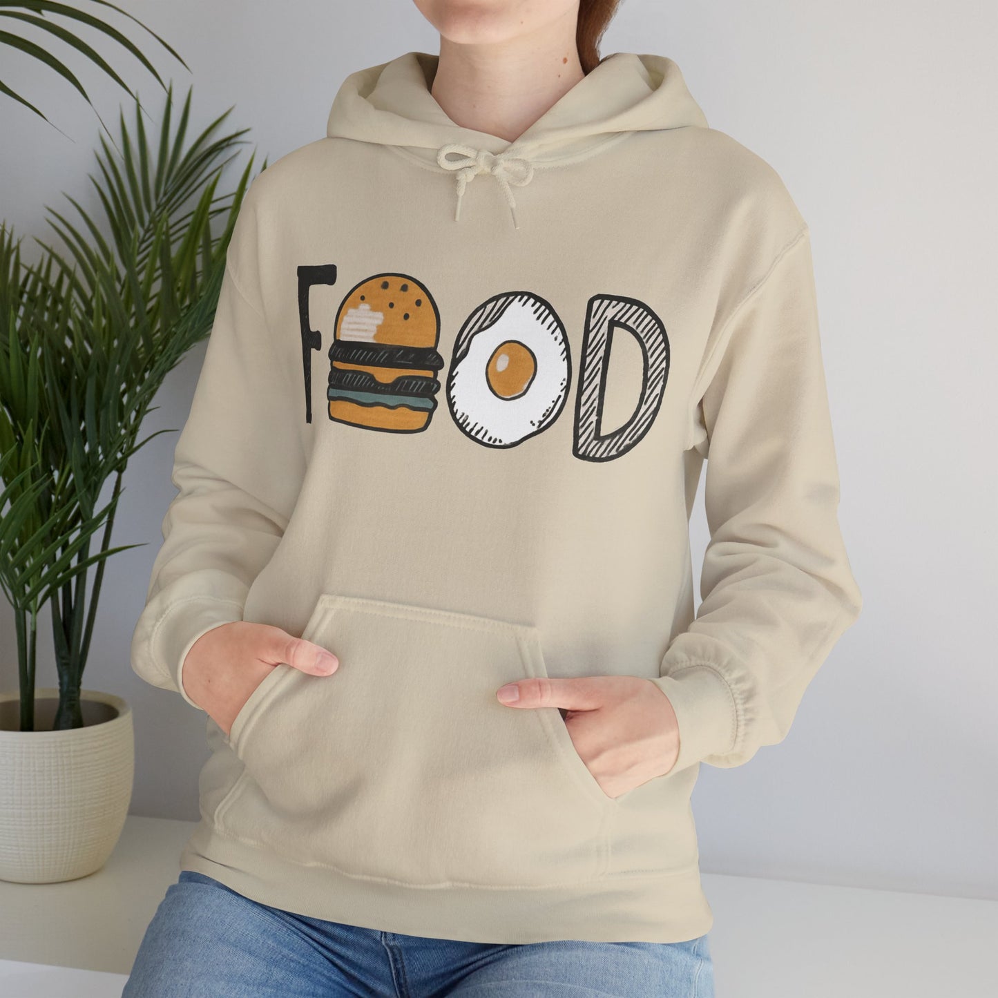 Foodie Hoodie - Casual Hooded Sweatshirt - Fun Gift for Chefs & Food Enthusiasts