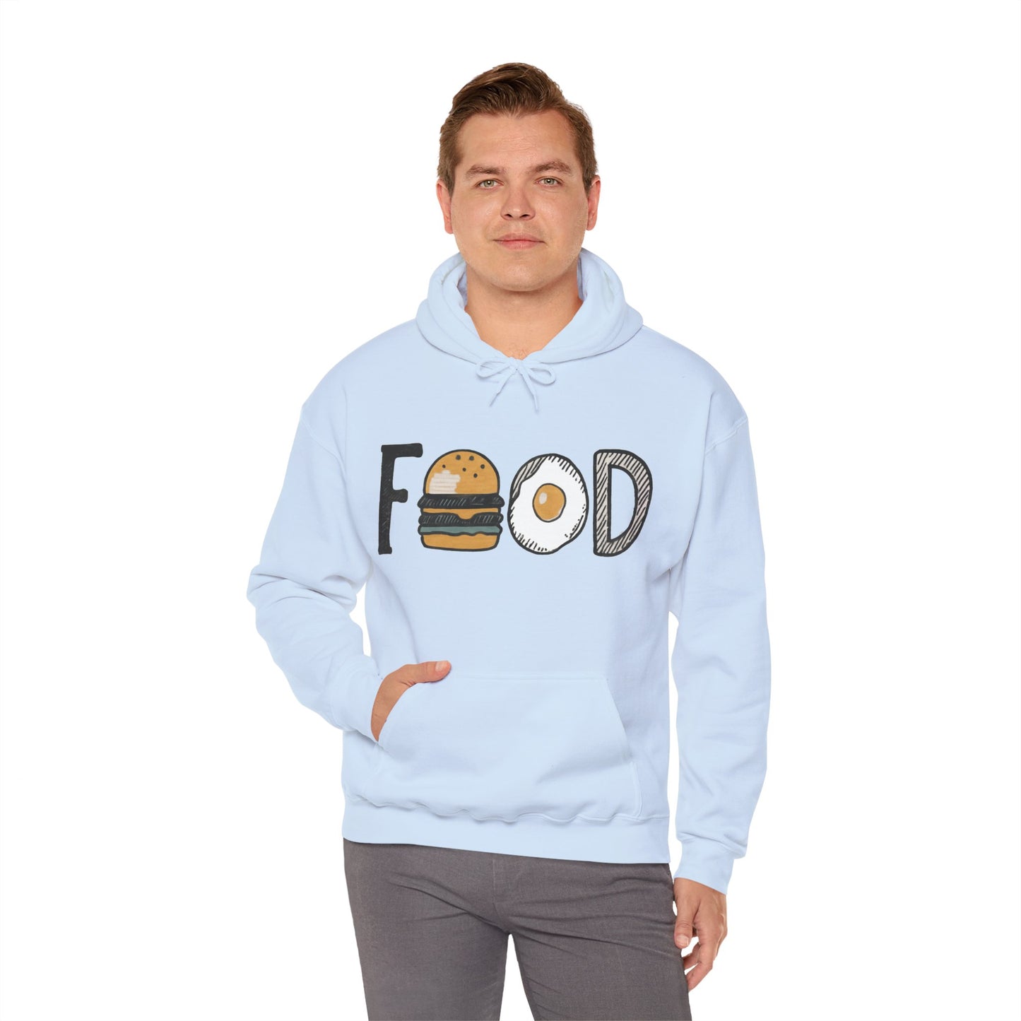 Foodie Hoodie - Casual Hooded Sweatshirt - Fun Gift for Chefs & Food Enthusiasts