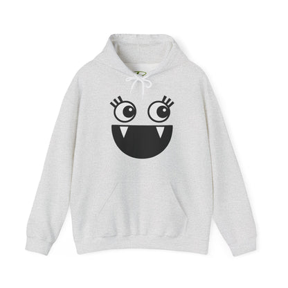 Cartoon Hoodie - Funny Monster Face Hoodie for Women
