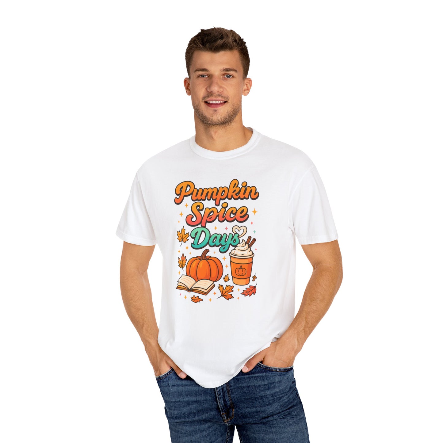 Pumpkin Spice Graphic T-shirt - Halloween Tee