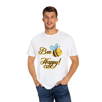 Bee Happy T-shirt | Cute Graphic Tee for Nature Lovers