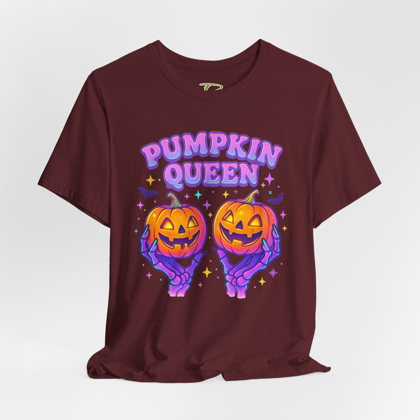 Pumpkin Queen Halloween T-Shirt - Lightweight fabric Tee - Cute Fall Graphic Tee - Spooky Season Outfit