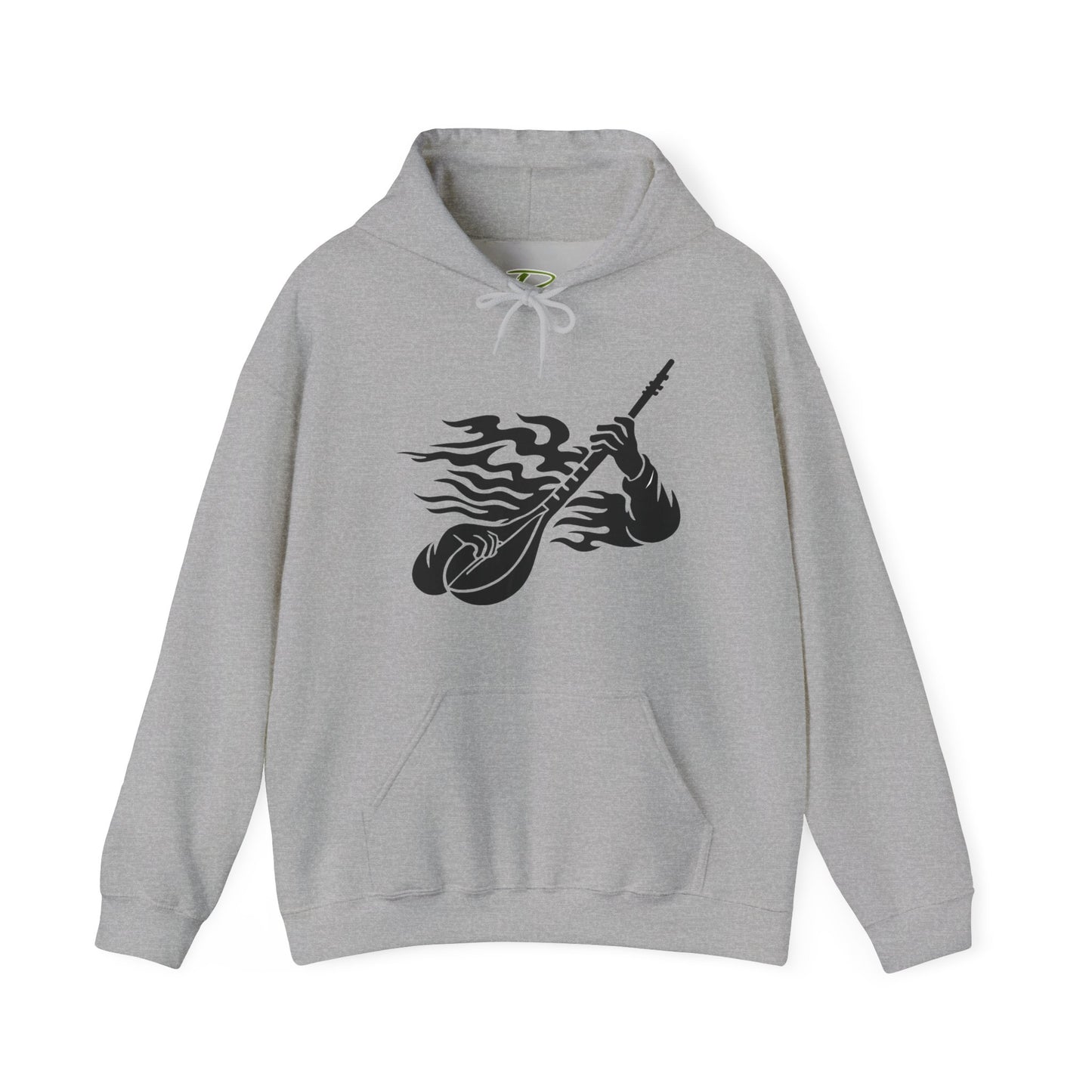 Rock and Roll Hoodie - Music Lovers Hooded Sweatshirt