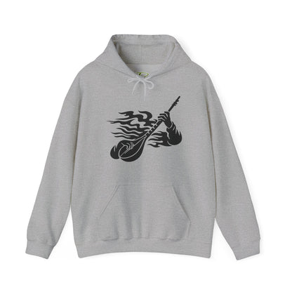 Rock and Roll Hoodie - Music Lovers Hooded Sweatshirt