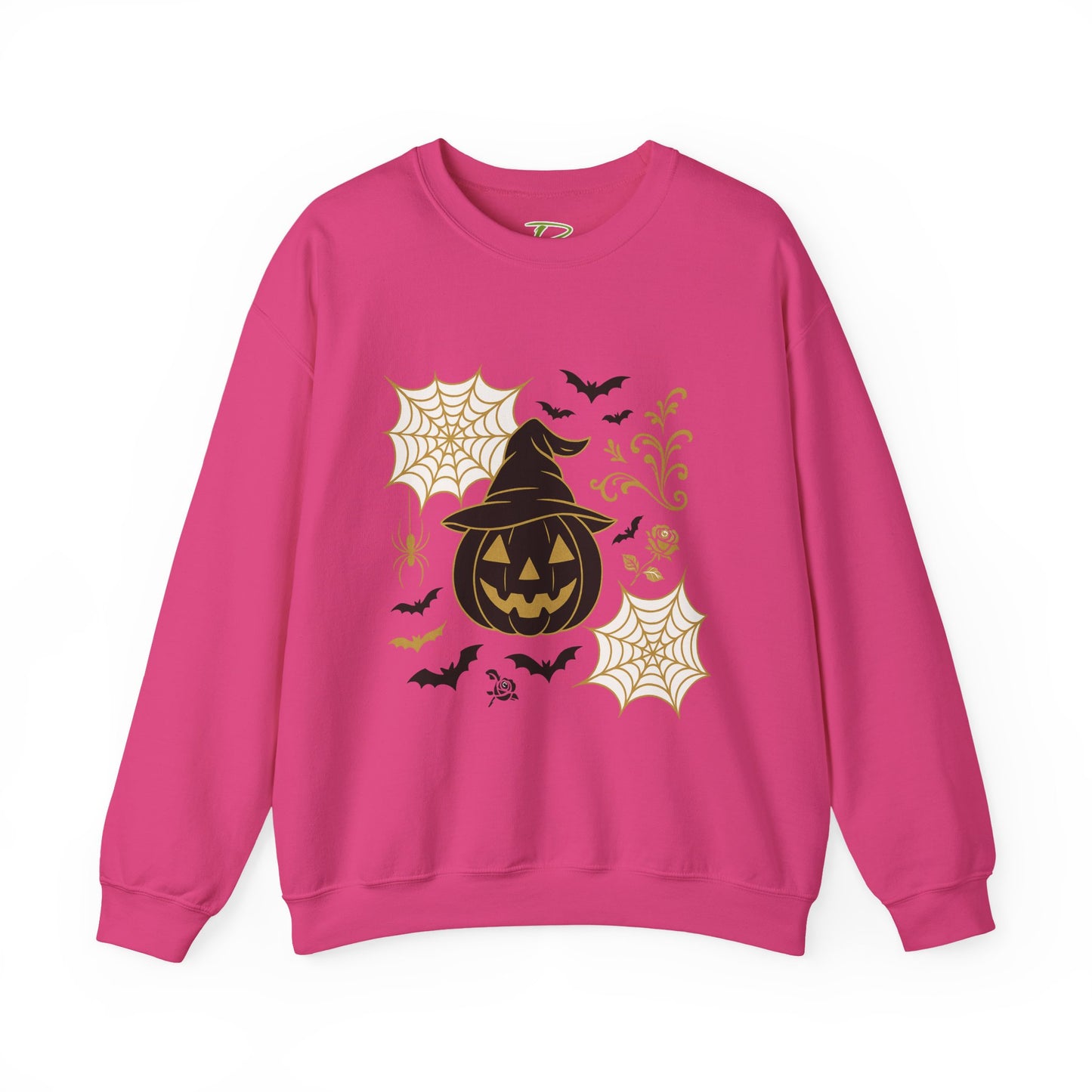 Halloween Pumpkin Sweatshirt – Spooky Crewneck - Halloween Sweatshirt - Cozy Fall Sweater & Seasonal Gift