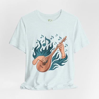 Women's Music Lover T-Shirt | Festival Outfit | Casual Wear Gift |  Lightweight fabric Tee