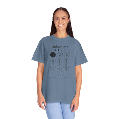 Unlock Me Graphic Tee | Funny Geek Graphic Tee | Tech Humor Shirt