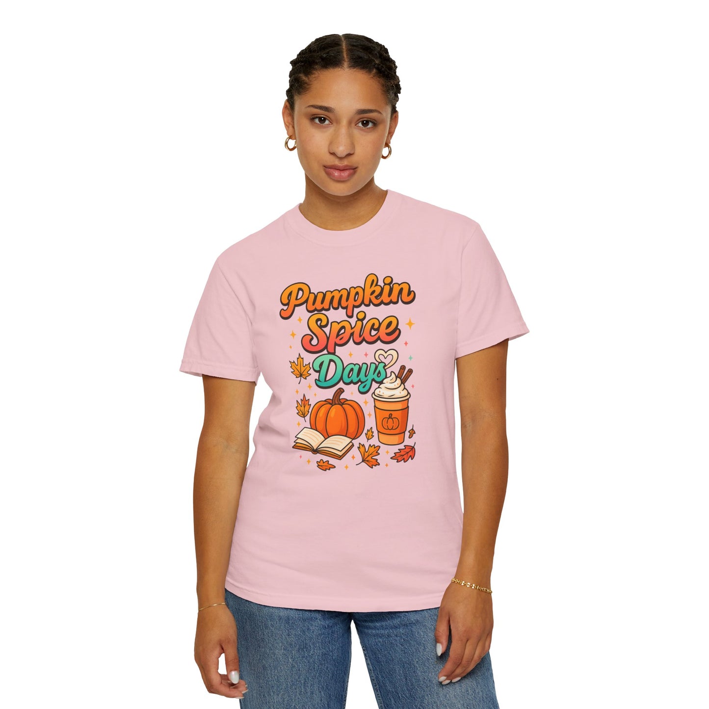 Pumpkin Spice Graphic T-shirt - Halloween Tee