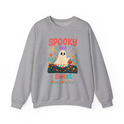 Spooky but Sweet Halloween Sweatshirt – Cute Fall Crewneck