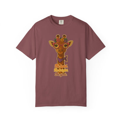 Cute Giraffe T-shirt | Inspirational Women's Graphic Tee