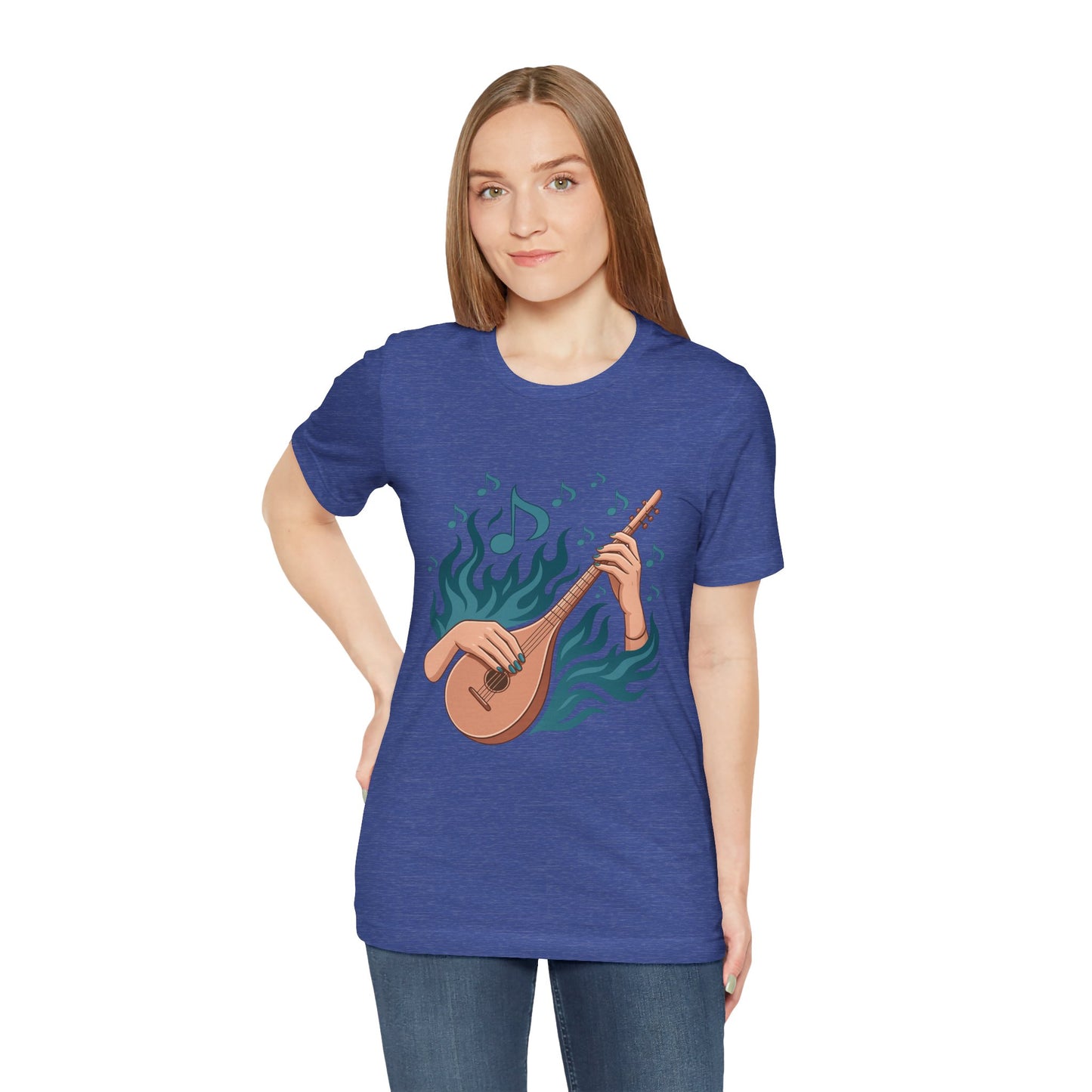 Women's Music Lover T-Shirt | Festival Outfit | Casual Wear Gift |  Lightweight fabric Tee