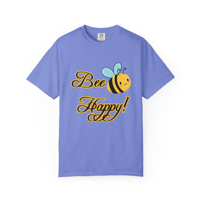 Bee Happy T-shirt | Cute Graphic Tee for Nature Lovers