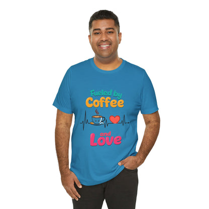 Coffee Lover T-Shirt | Funny Unisex Graphic Tee for Coffee Enthusiasts |  Lightweight fabric Tee