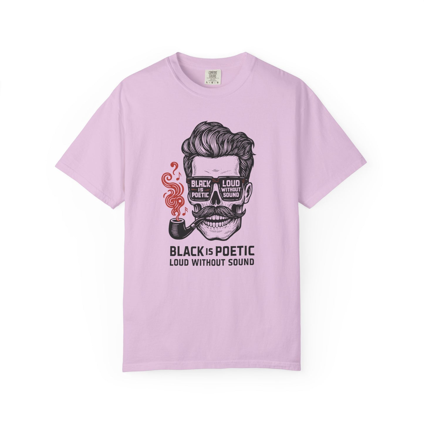 Men’s Graphic T-Shirt - Black Is Poetic Tee - Streetwear Art Shirt & Gift for Him