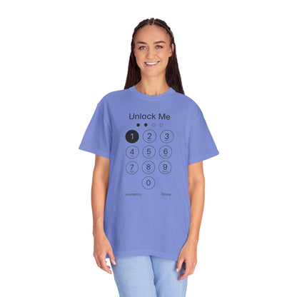 Unlock Me Graphic Tee | Funny Geek Graphic Tee | Tech Humor Shirt