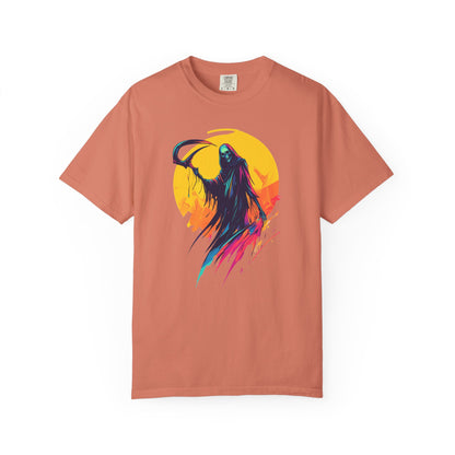 Grim Reaper T-Shirt - Halloween Costume - Halloween Graphic Tee - Unique Gothic Shirt & Casual Gift