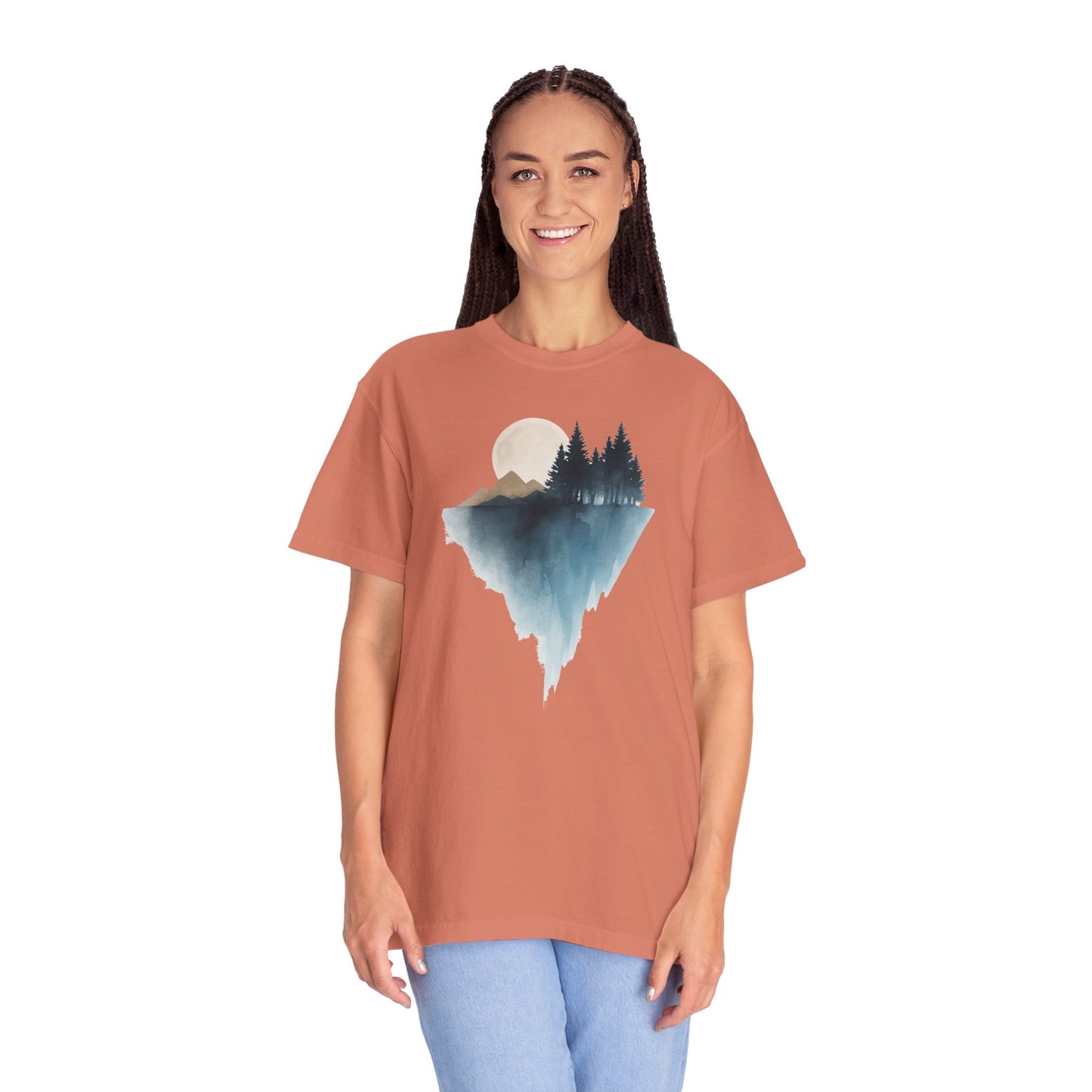 Outdoor Adventure T-Shirt | Unisex Mountain Sunrise Tee