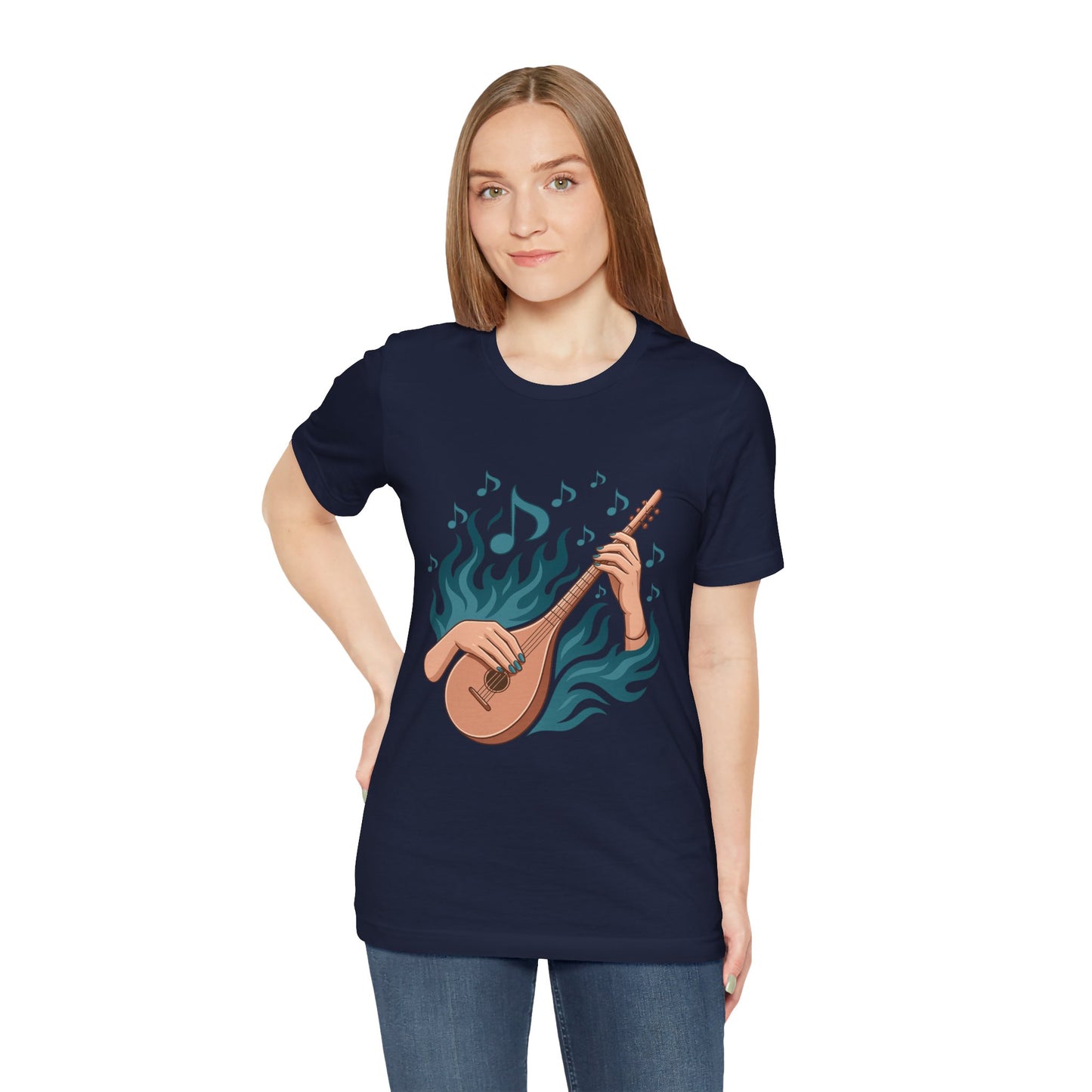 Women's Music Lover T-Shirt | Festival Outfit | Casual Wear Gift |  Lightweight fabric Tee