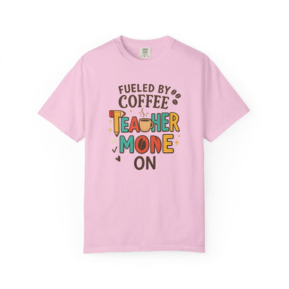 Teacher Coffee T-Shirt | Funny Unisex Teaching Tee | Unisex Back to School Tee