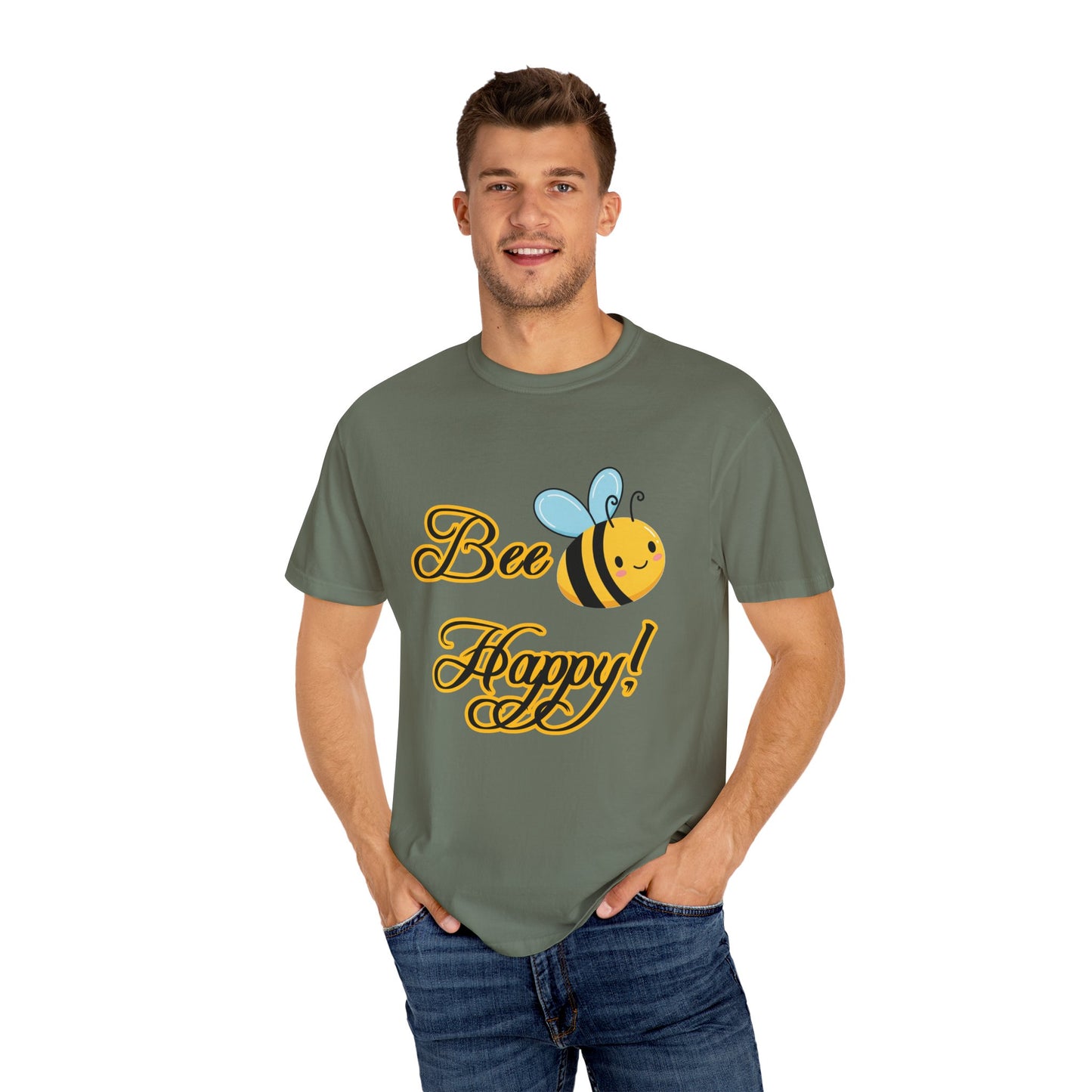 Bee Happy T-shirt | Cute Graphic Tee for Nature Lovers