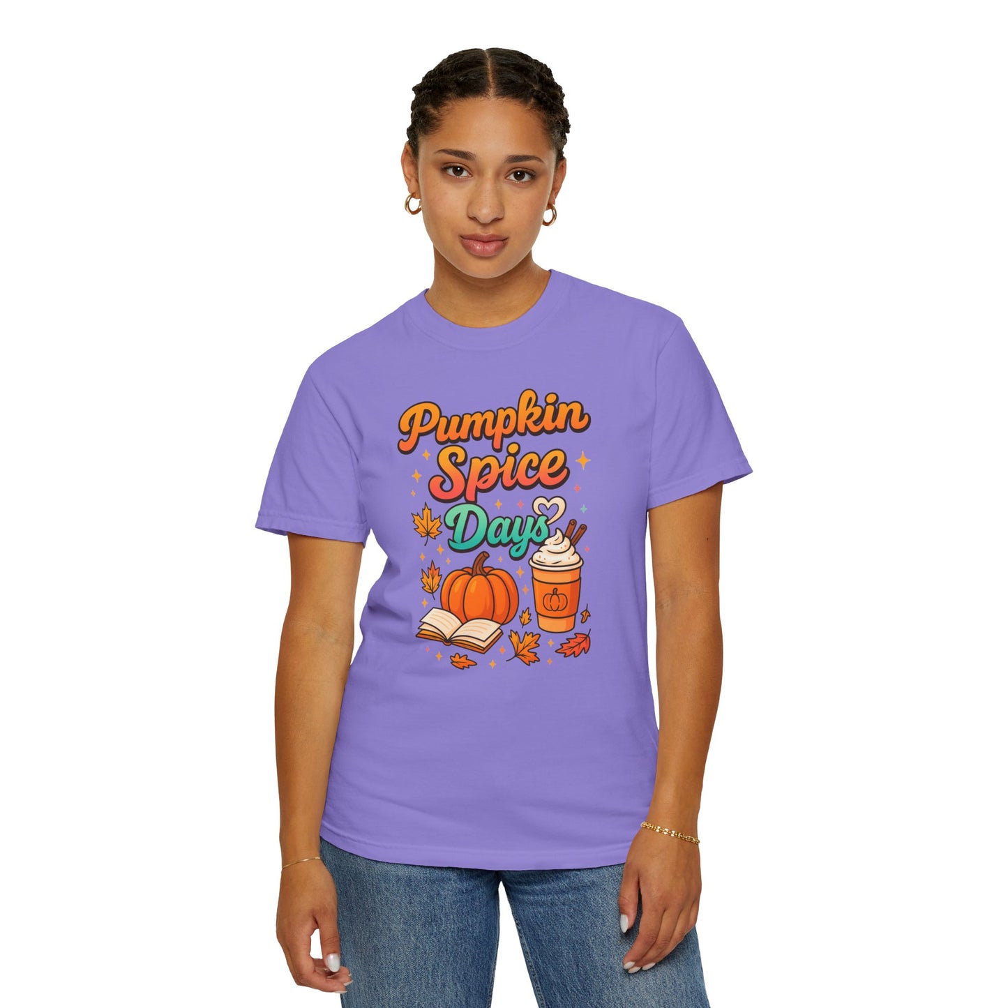 Pumpkin Spice Graphic T-shirt - Halloween Tee