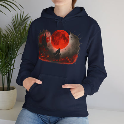 Halloween Hoodie - Cozy Fall Hooded Sweatshirt & Seasonal Gift - Halloween Witch Hoodie - Halloween Costume