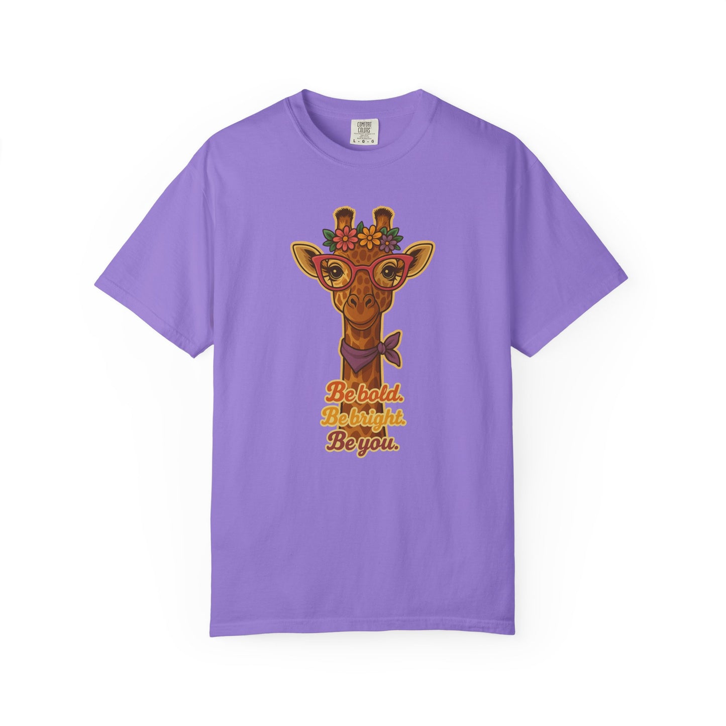 Cute Giraffe T-shirt | Inspirational Women's Graphic Tee