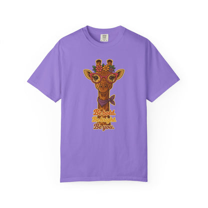 Cute Giraffe T-shirt | Inspirational Women's Graphic Tee