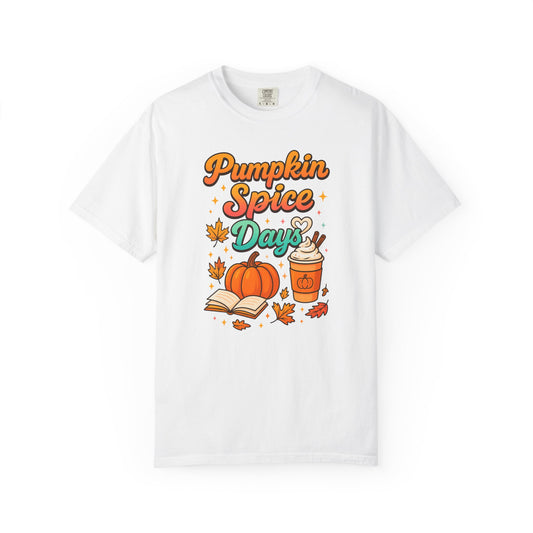 Pumpkin Spice Graphic T-shirt - Halloween Tee
