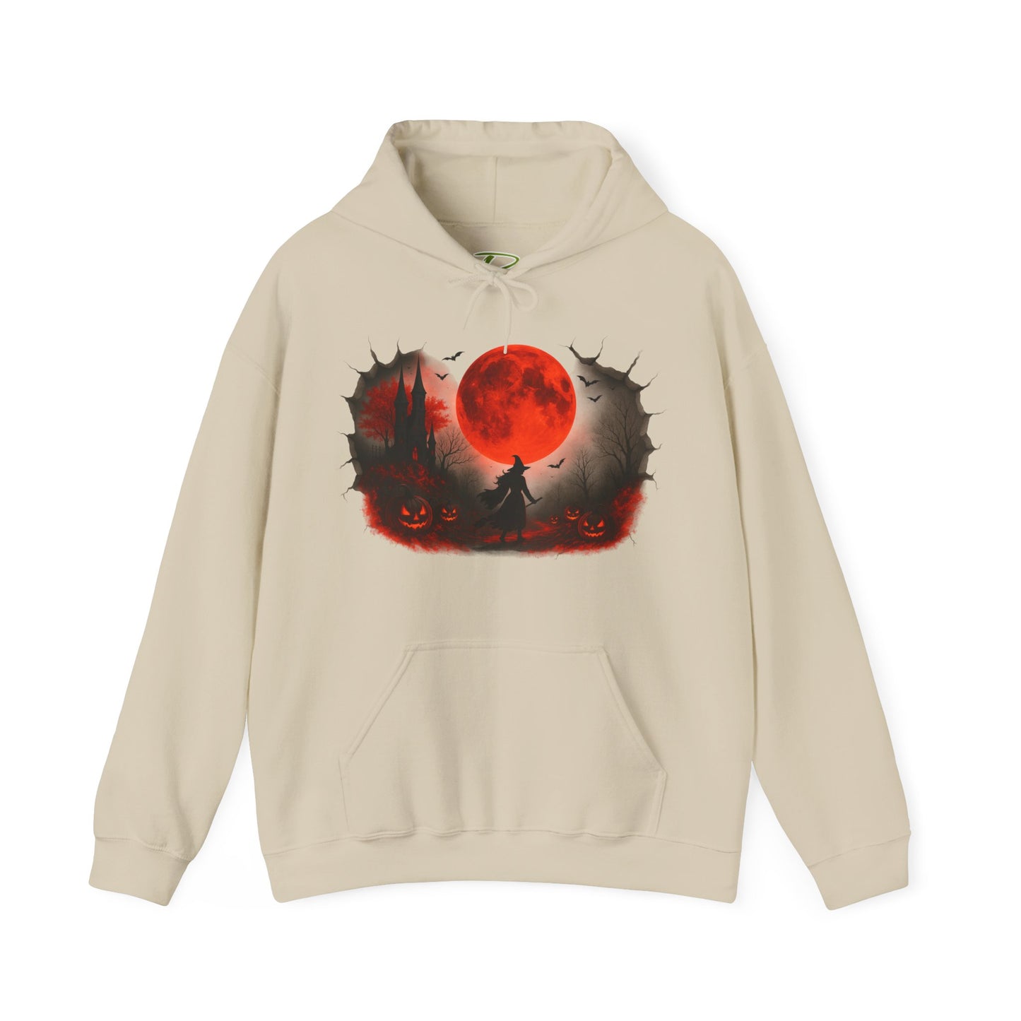 Halloween Hoodie - Cozy Fall Hooded Sweatshirt & Seasonal Gift - Halloween Witch Hoodie - Halloween Costume