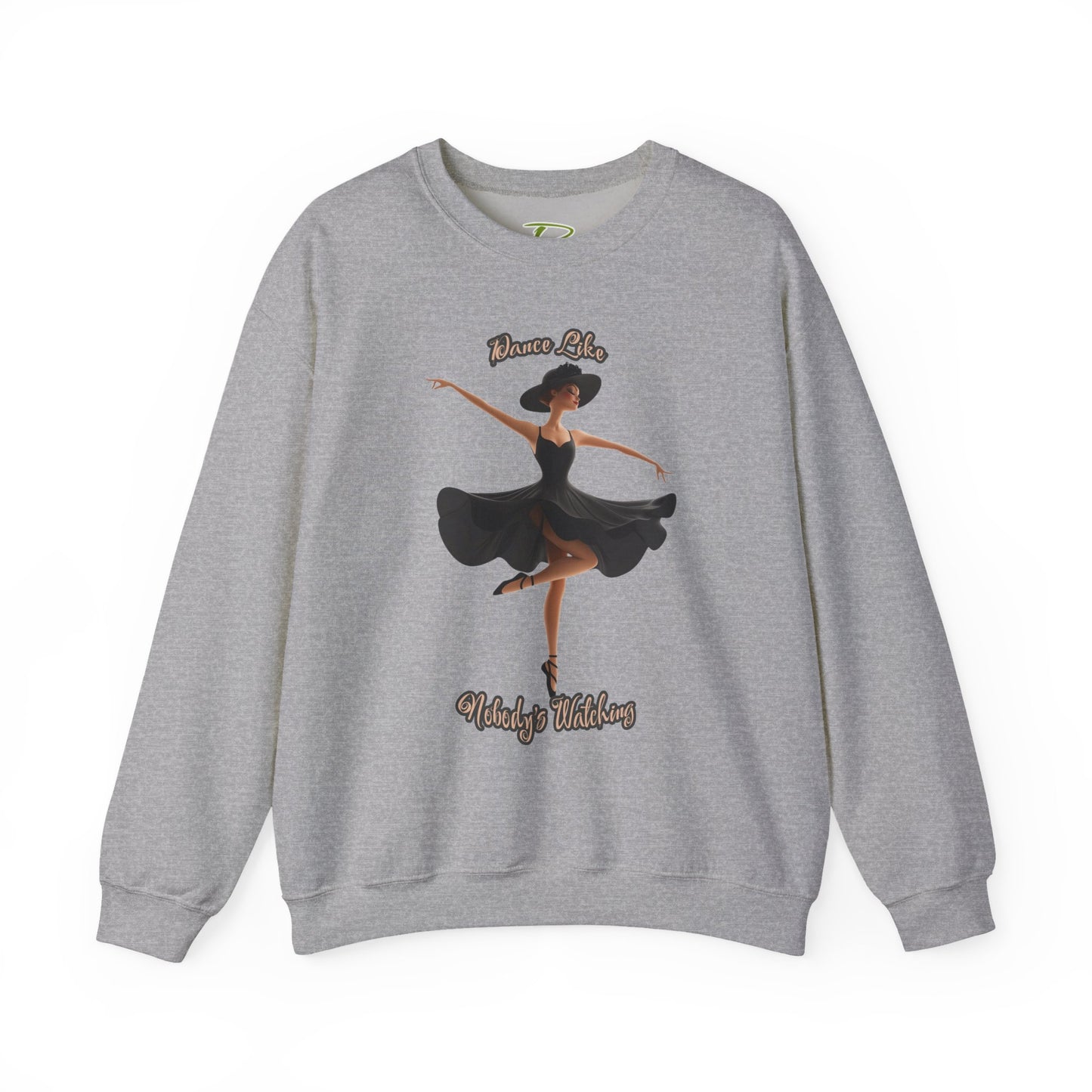 Ballerina Sweatshirt – Women’s Cozy Ballet Crewneck Sweatshirt - Ballerina Valentine Gift