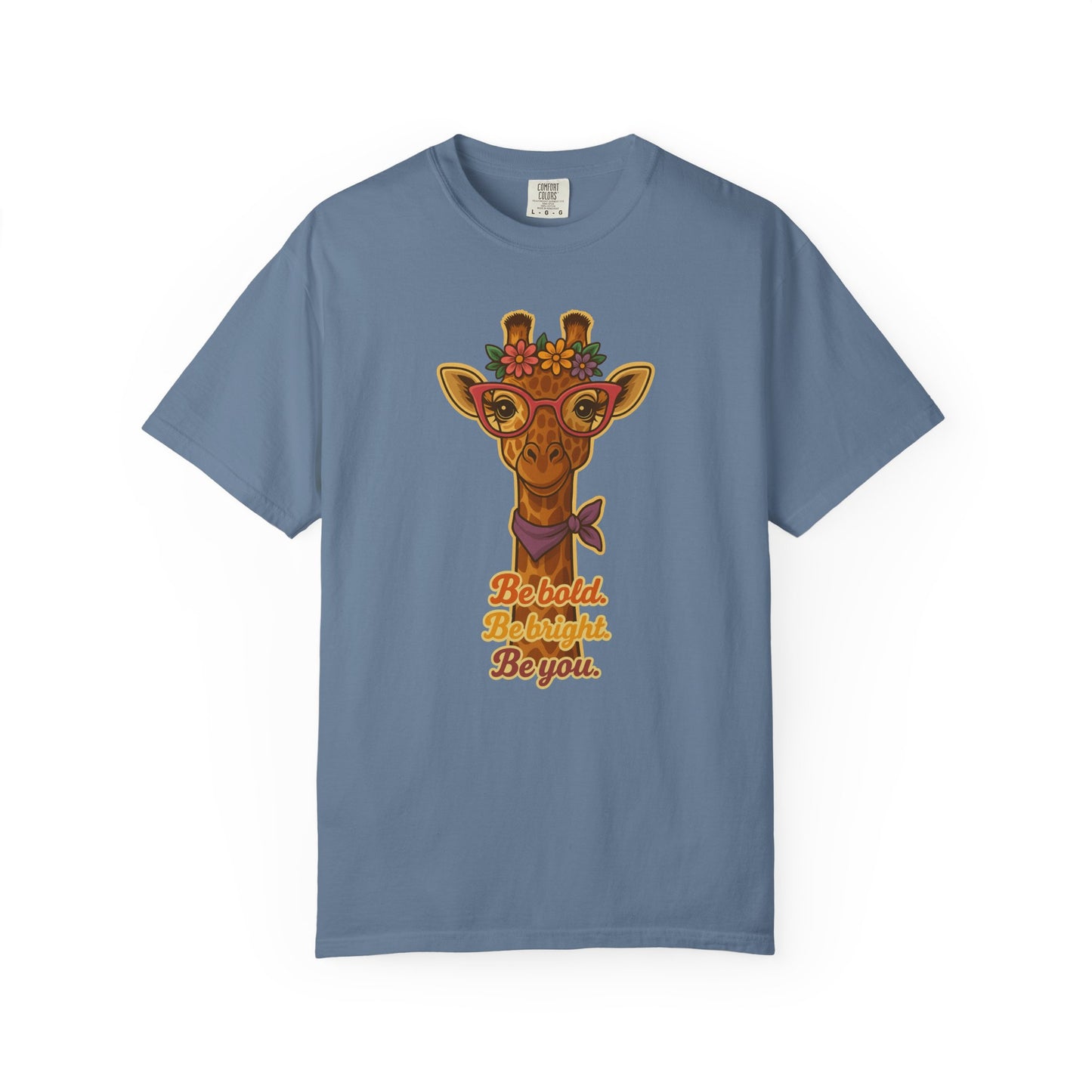 Cute Giraffe T-shirt | Inspirational Women's Graphic Tee