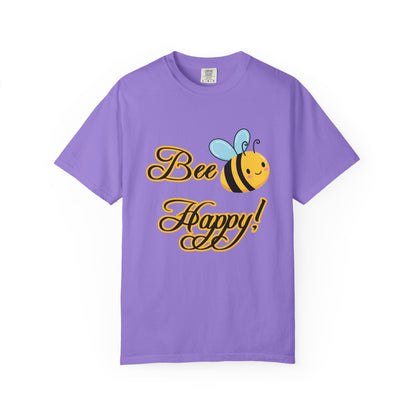 Bee Happy T-shirt | Cute Graphic Tee for Nature Lovers