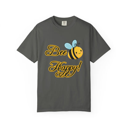 Bee Happy T-shirt | Cute Graphic Tee for Nature Lovers