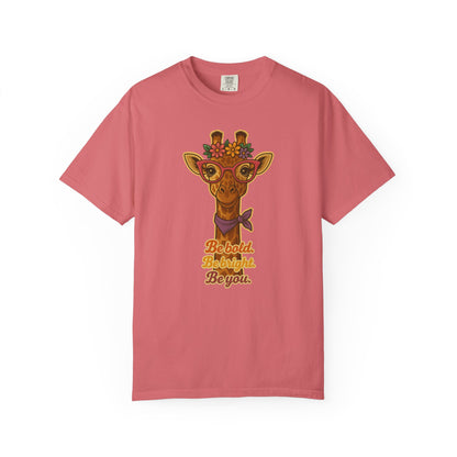 Cute Giraffe T-shirt | Inspirational Women's Graphic Tee