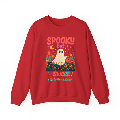 Spooky but Sweet Halloween Sweatshirt – Cute Fall Crewneck