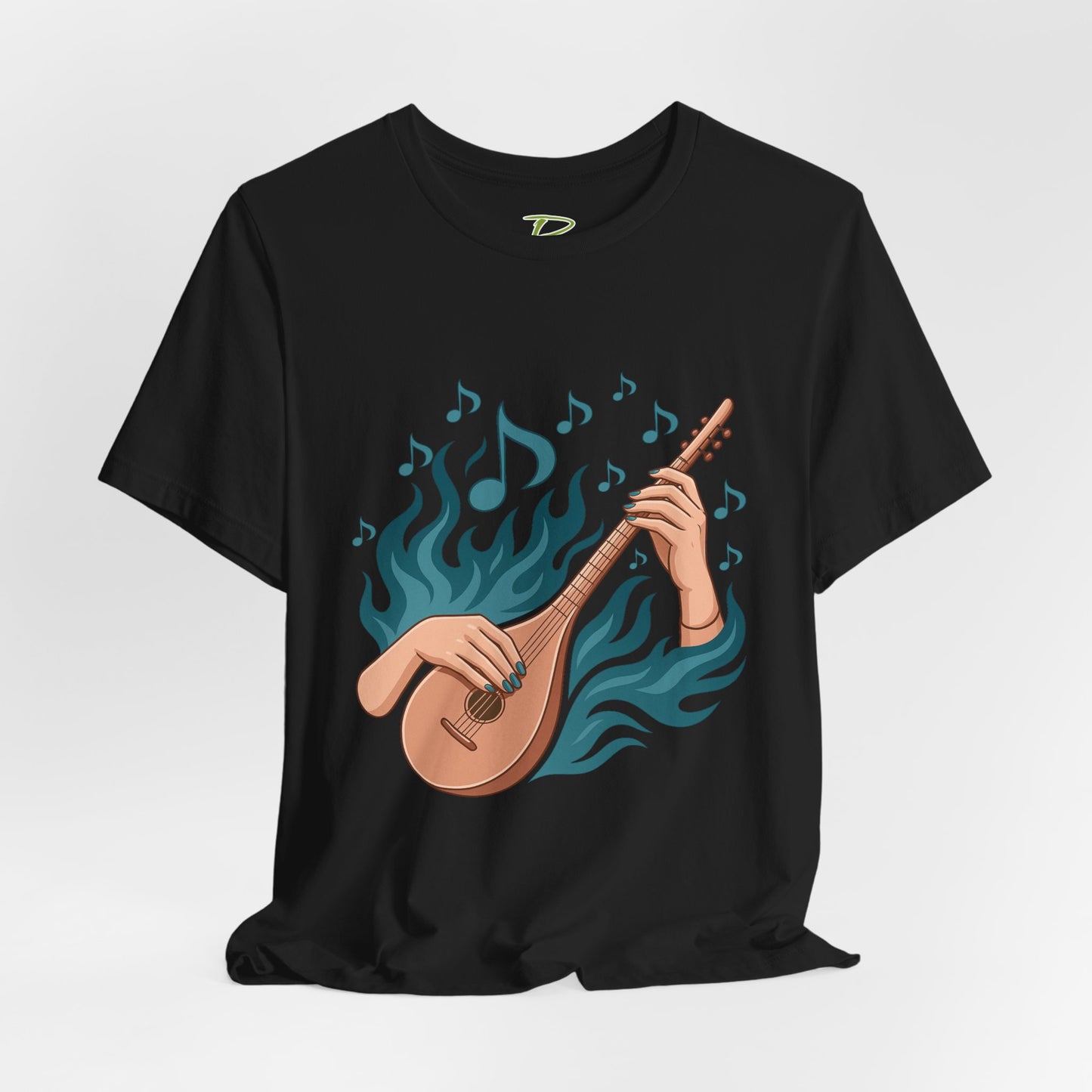 Women's Music Lover T-Shirt | Festival Outfit | Casual Wear Gift |  Lightweight fabric Tee