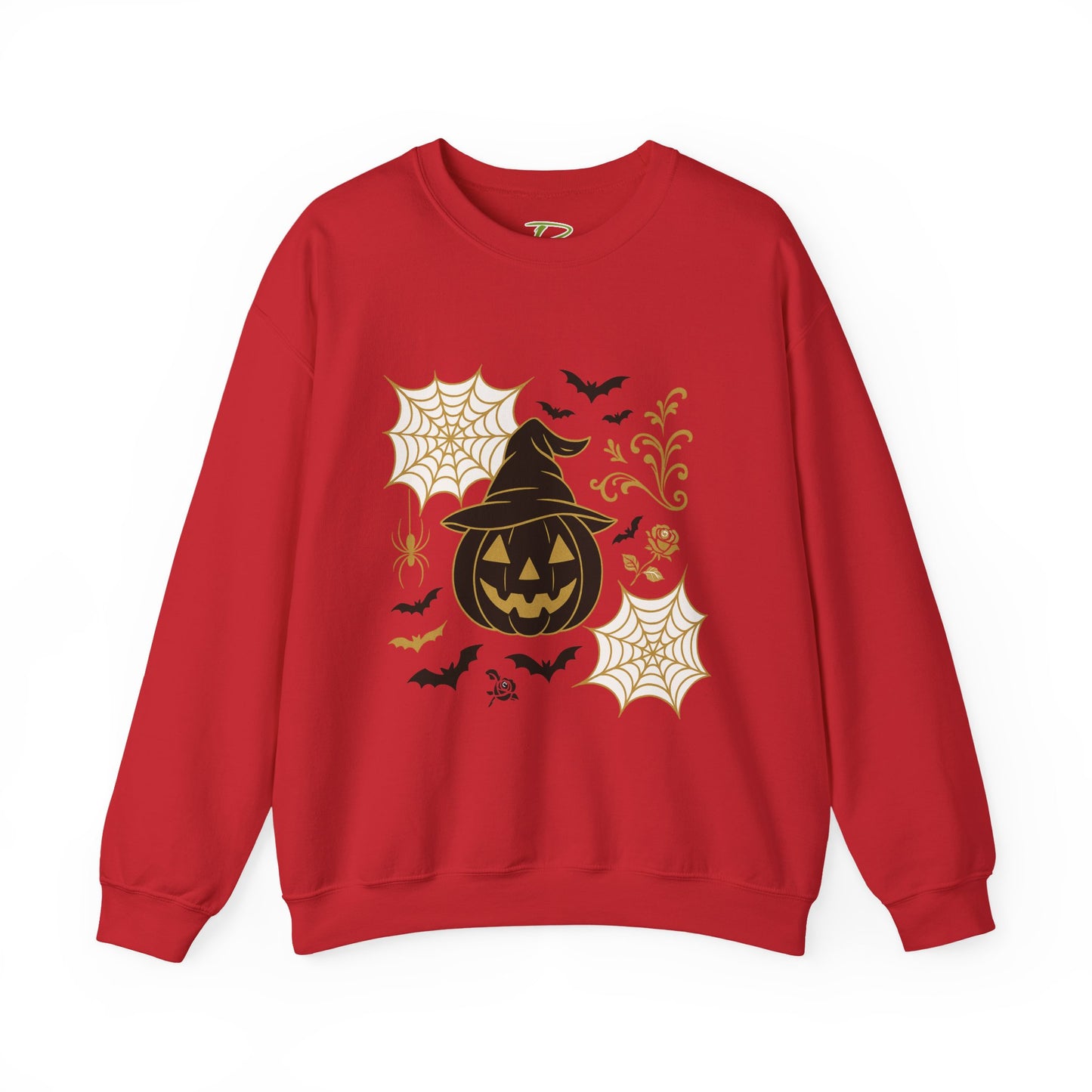 Halloween Pumpkin Sweatshirt – Spooky Crewneck - Halloween Sweatshirt - Cozy Fall Sweater & Seasonal Gift
