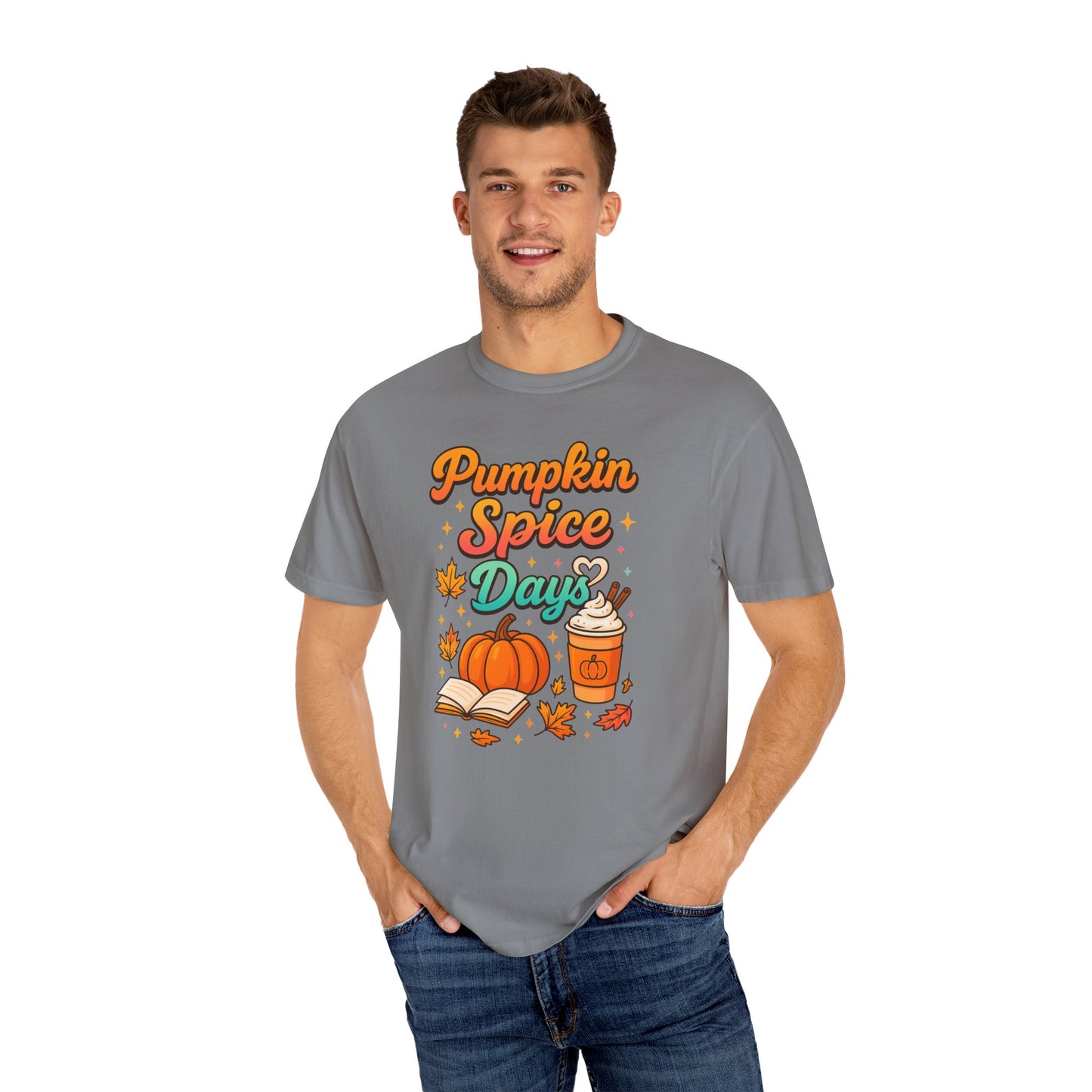Pumpkin Spice Graphic T-shirt - Halloween Tee