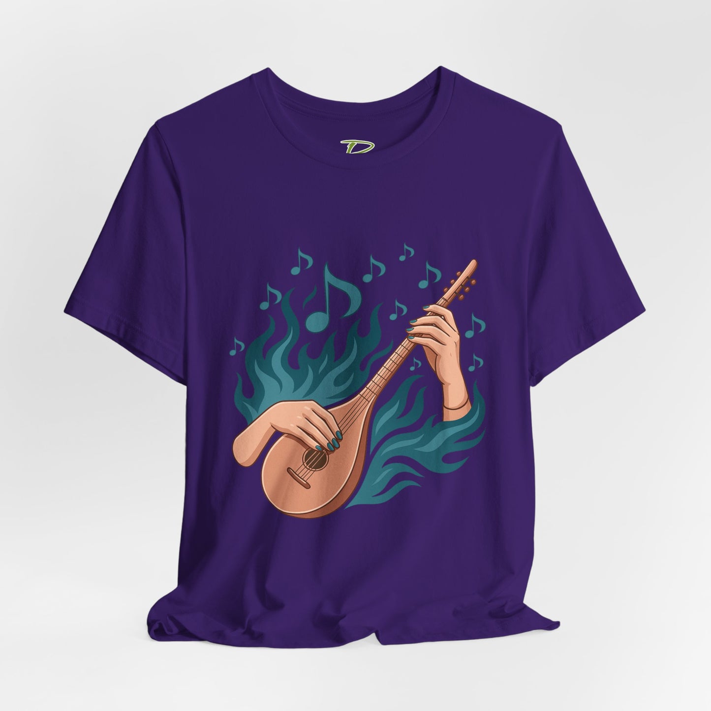 Women's Music Lover T-Shirt | Festival Outfit | Casual Wear Gift |  Lightweight fabric Tee