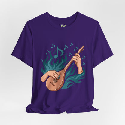 Women's Music Lover T-Shirt | Festival Outfit | Casual Wear Gift |  Lightweight fabric Tee