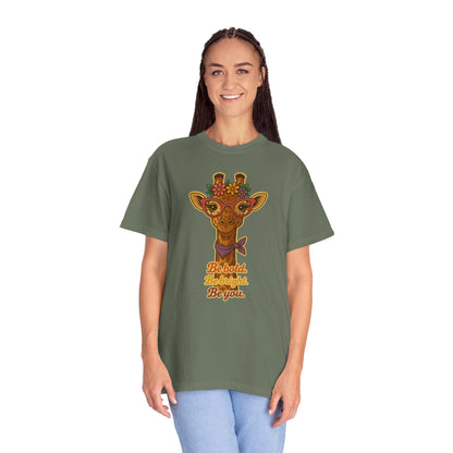 Cute Giraffe T-shirt | Inspirational Women's Graphic Tee