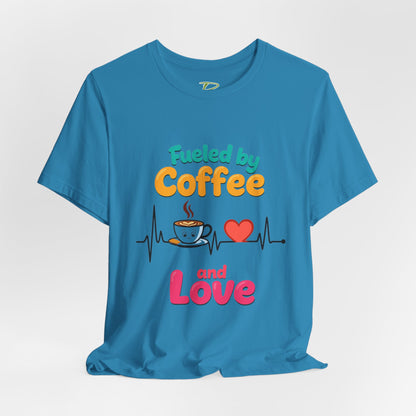 Coffee Lover T-Shirt | Funny Unisex Graphic Tee for Coffee Enthusiasts |  Lightweight fabric Tee