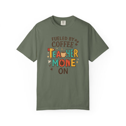 Teacher Coffee T-Shirt | Funny Unisex Teaching Tee | Unisex Back to School Tee