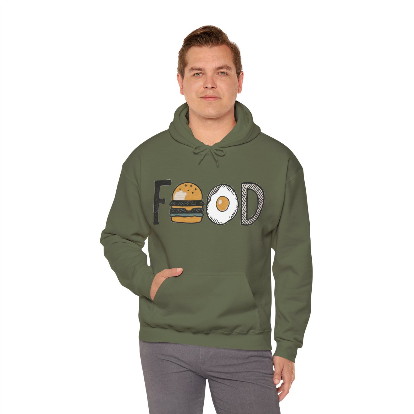 Foodie Hoodie - Casual Hooded Sweatshirt - Fun Gift for Chefs & Food Enthusiasts