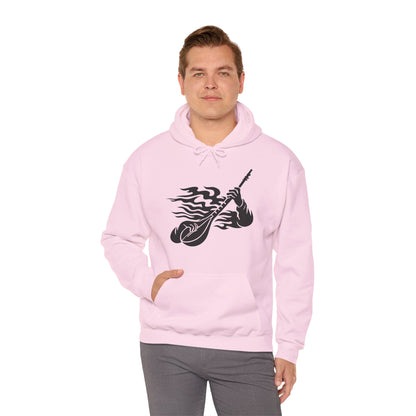 Rock and Roll Hoodie - Music Lovers Hooded Sweatshirt