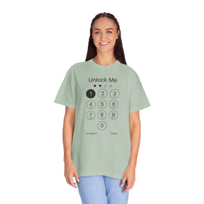 Unlock Me Graphic Tee | Funny Geek Graphic Tee | Tech Humor Shirt