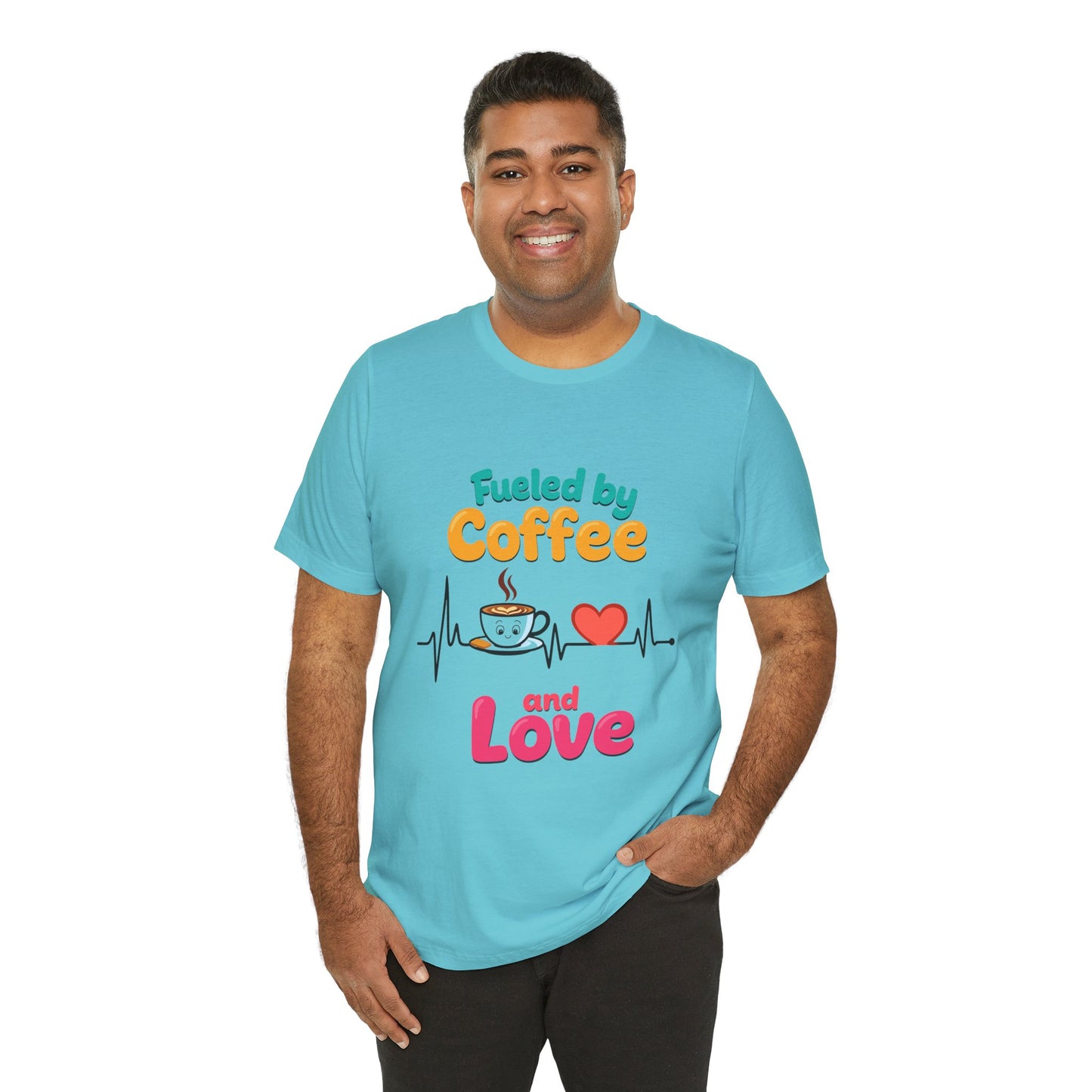 Coffee Lover T-Shirt | Funny Unisex Graphic Tee for Coffee Enthusiasts |  Lightweight fabric Tee