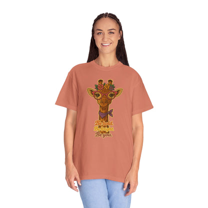 Cute Giraffe T-shirt | Inspirational Women's Graphic Tee